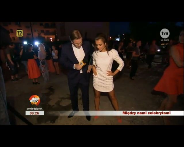 Siwiec uczy pozować na ściance, a Pietrasińska klnie