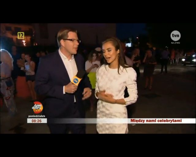 Siwiec uczy pozować na ściance, a Pietrasińska klnie