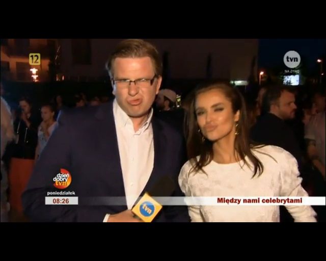 Siwiec uczy pozować na ściance, a Pietrasińska klnie