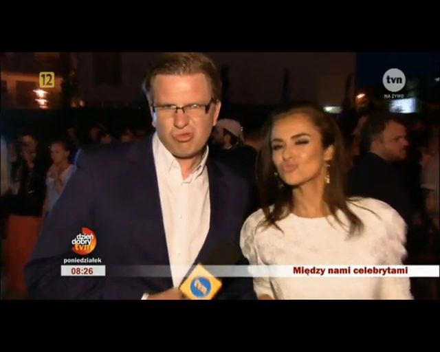 Siwiec uczy pozować na ściance, a Pietrasińska klnie