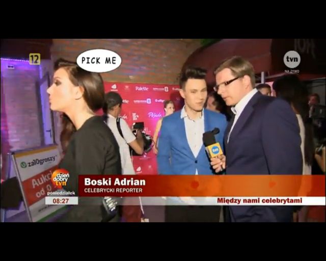 Siwiec uczy pozować na ściance, a Pietrasińska klnie