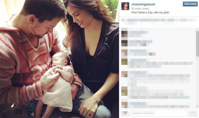 Channing Tatum świętuje roczne urodziny córeczki (FOTO)