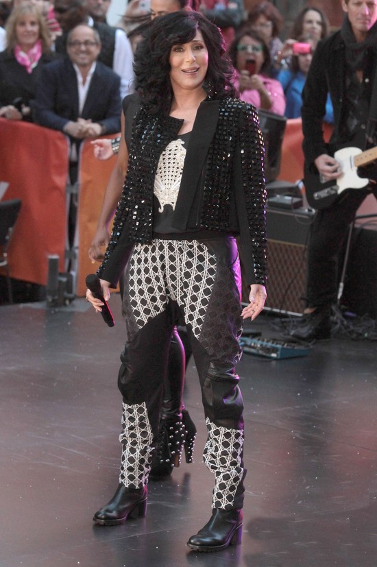 67-letnia Cher w Good Morning America (FOTO)