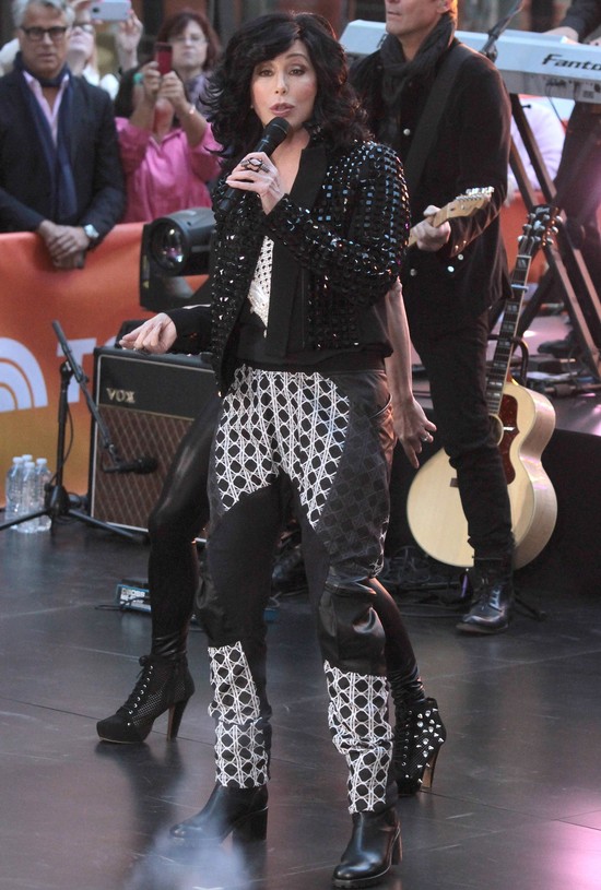 67-letnia Cher w Good Morning America (FOTO)