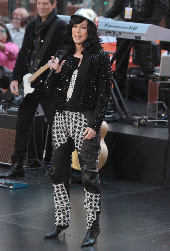 67-letnia Cher w Good Morning America (FOTO)