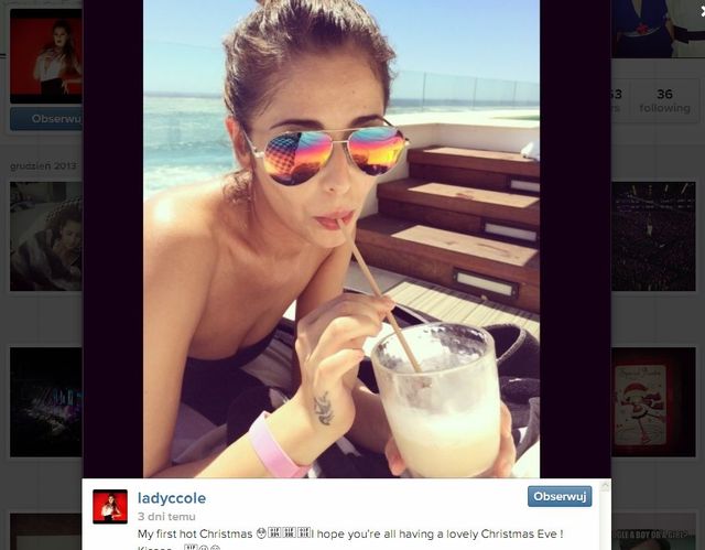 Cheryl Cole bez makijażu wypoczywa po imprezie (FOTO)