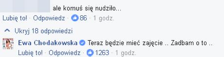 Ewa Chodakowska już dawno nie była tak WKURZONA (Facebook) Ewa Chodakowska już dawno nie była tak WKURZONA (Facebook)