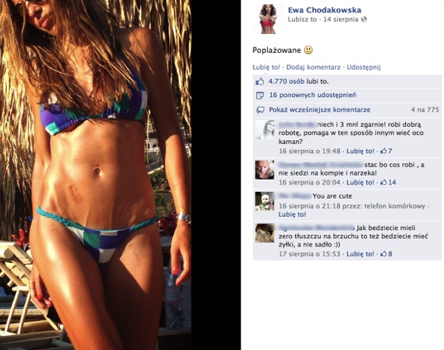 Internautki rzuciły się na żyły Ewy Chodakowskiej Internautki rzuciły się na żyły Ewy Chodakowskiej