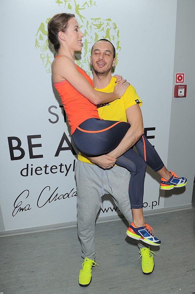 Ewa Chodakowska prowadzi trening w swoim studio (FOTO)