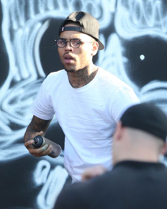 Chris Brown spędził urodziny z Karrueche Tran