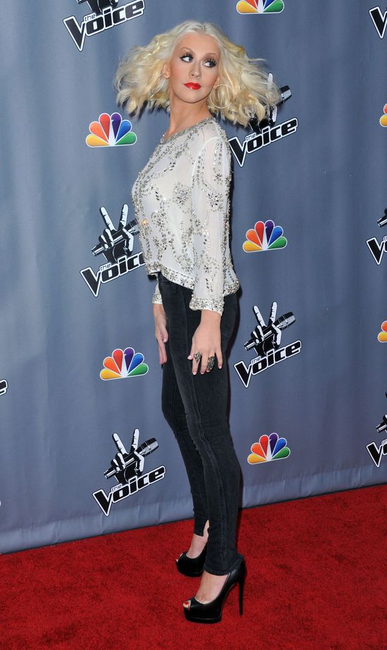 Christina Aguilera zamiesza zostawić swoje krągłości?