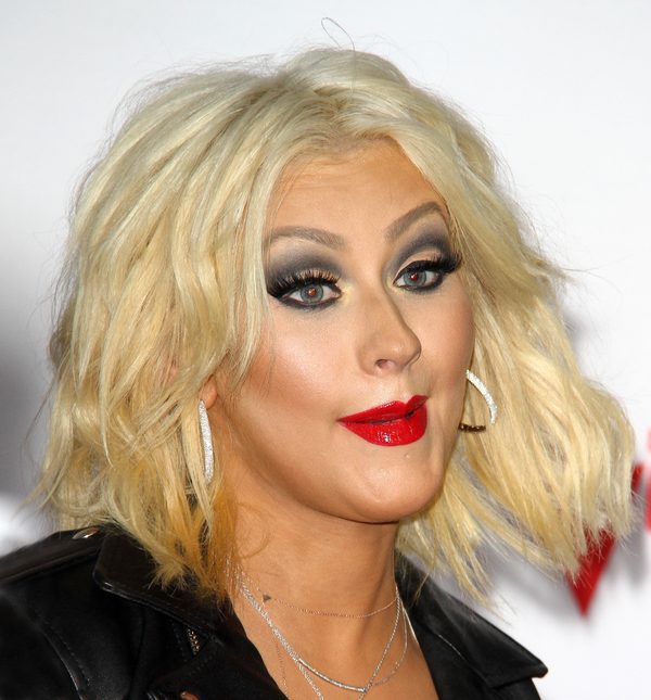 Christna Aguilera upiła się na świątecznym party