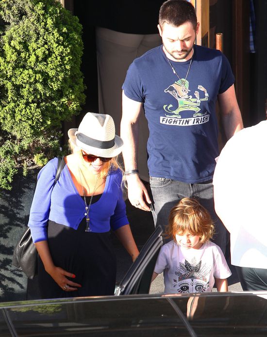 Rodzinny Dzień Matki w wydaniu ciężarnej Christiny Aguilery 