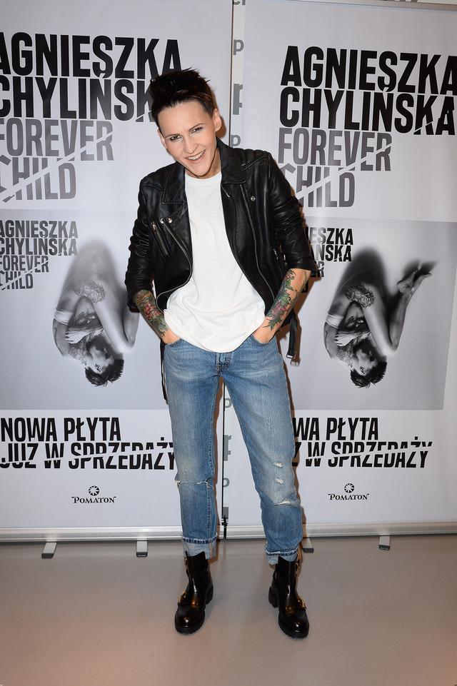 Agnieszka Chylińska wróciła do czarnych włosów (FOTO)