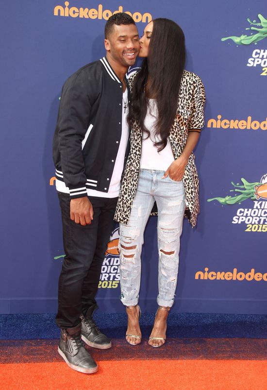 Ciara z chłopakiem i synkiem na imprezie (FOTO)