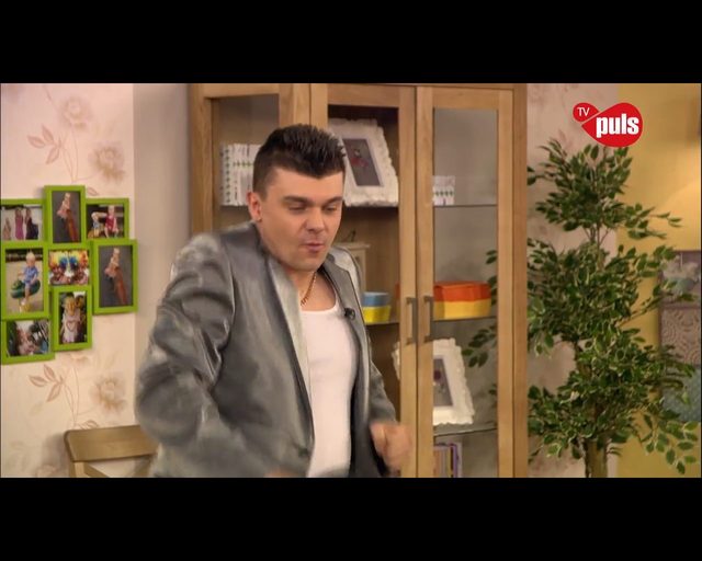 MASAKRA. Cichopek tańczy disco polo w telewizji śniadaniowej MASAKRA. Cichopek tańczy disco polo w telewizji śniadaniowej