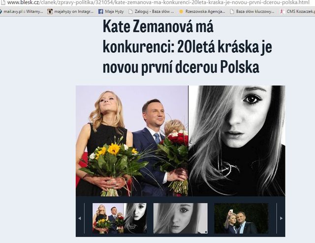 Czesi porównali Kingę Dudę do... Czesi porównali Kingę Dudę do...