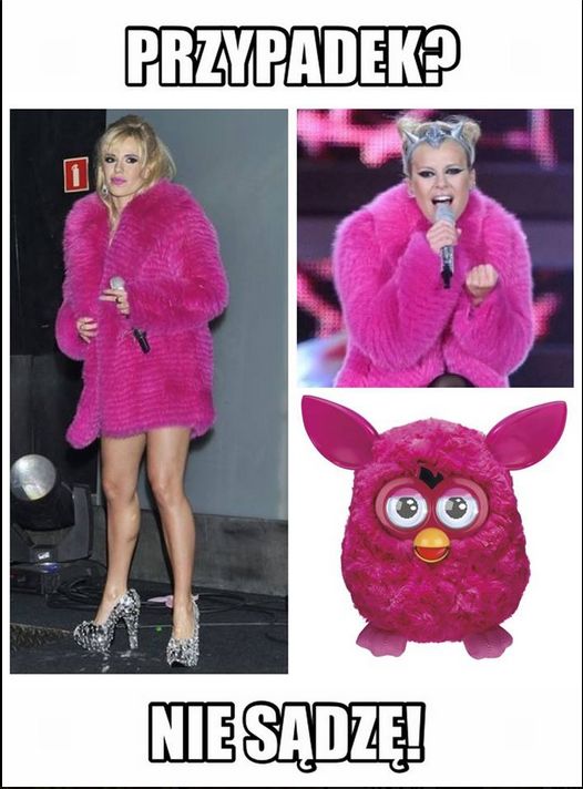 Ikona stylu jak wielki różowy ptak (FOTO)