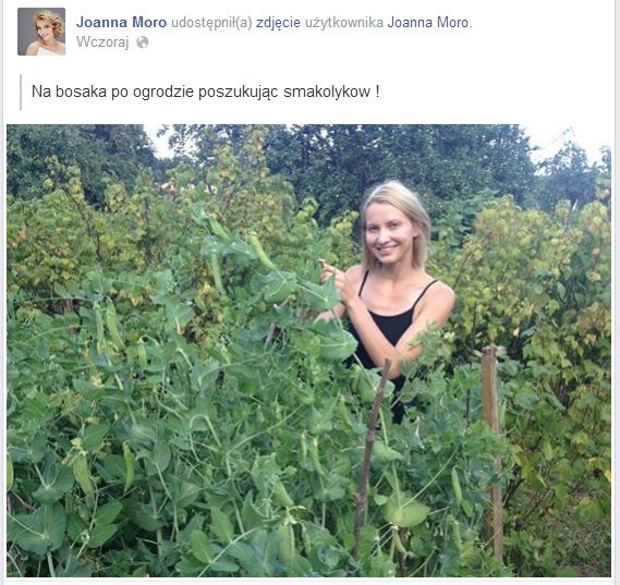 Co powiecie na Joannę Moro bez makijażu? (FOTO)