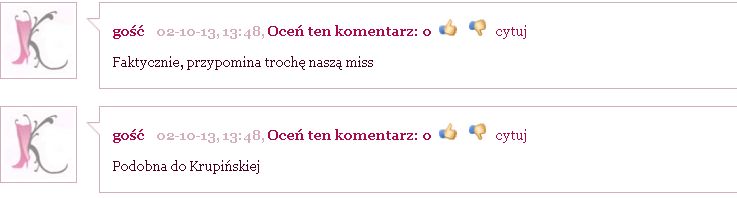 Paulina Krupińska jest podobna do Miss World? (FOTO)