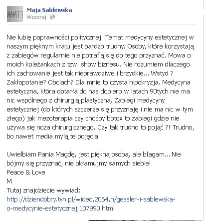 Jak zmieniła się twarz Magdy Gessler? (FOTO)