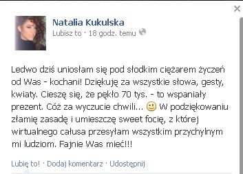 Widzieliście już pierwszą samoje*kę Natalii Kukulskiej? FOTO Widzieliście już pierwszą samoje*kę Natalii Kukulskiej? FOTO