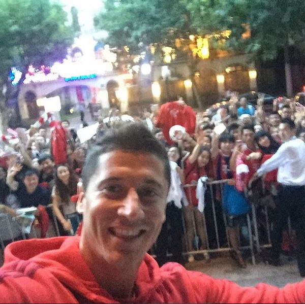 Fotograf wtargnął do domu Lewandowskiego, a ten...