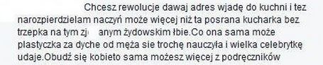 Magdzie Gessler puściły nerwy na FB Magdzie Gessler puściły nerwy na FB