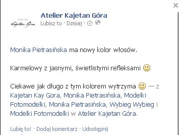 Monika Pietrasińska ponownie przefarbowała włosy! (FOTO)