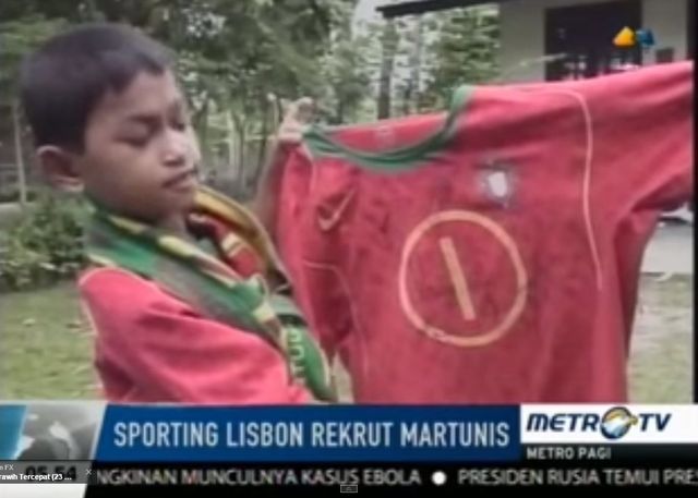 Wow! Cristiano Ronaldo ocalił go po tsunami. Teraz... VIDEO