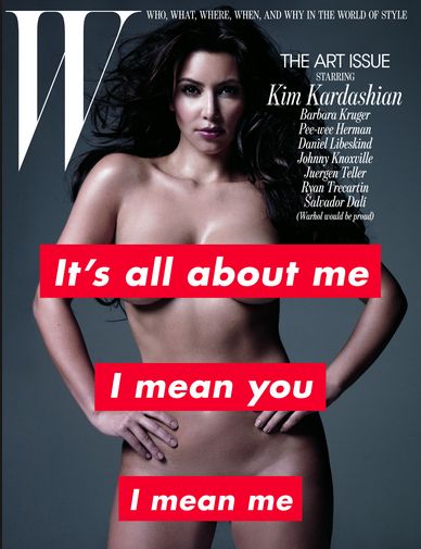 Kim Kardashian znowu kompletnie naga (Instagram)