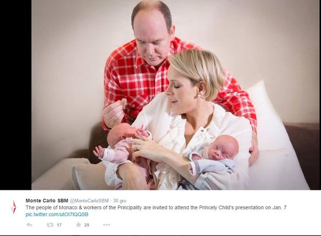 Księżna Monako pokazała bliźniaki światu (FOTO)