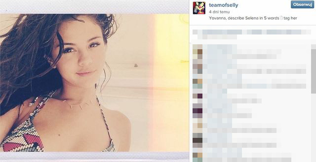 Była Biebera oceniła urodę Seleny Gomez (FOTO)