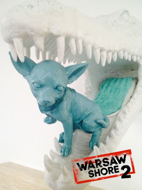 Jeden z uczestników opuszcza Warsaw Shore