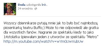 Tak Doda śpiewa z Januszem Józefowiczem (VIDEO)