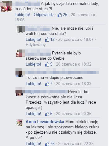Anna Lewandowska wywołała burzę na FB (FOTO)
