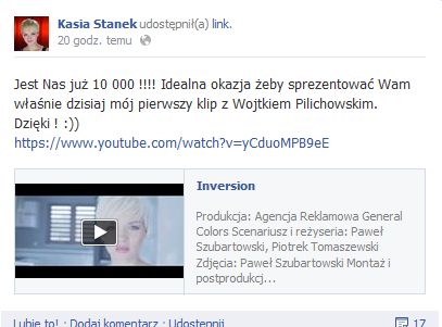 Kasia Stanek z The Voice nagrała pierwszy klip (VIDEO) Kasia Stanek z The Voice nagrała pierwszy klip (VIDEO)