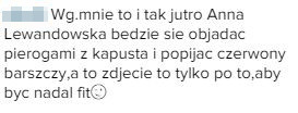 Lawina komentarzy pod świątecznymi zdjęciami Lewandowskiej Lawina komentarzy pod świątecznymi zdjęciami Lewandowskiej