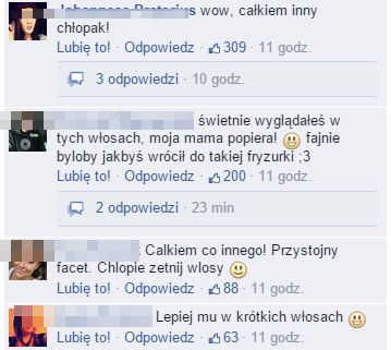 Mateusz Maga w krótkich włosach! (FOTO)