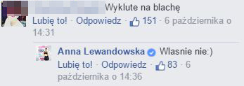 To video Lewandowskiej wywołało lawinę krytyki (FB) To video Lewandowskiej wywołało lawinę krytyki (FB)