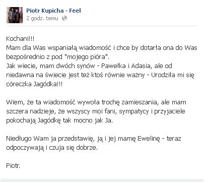 Piotr Kupicha został OJCEM!