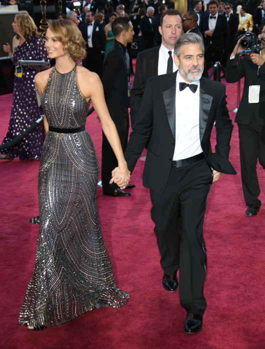George Clooney nadal jest ze Stacy Keibler
