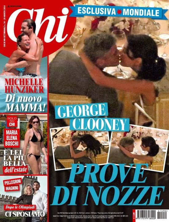 Zbliża się ślub Clooneya i Amal Alamuddin Zbliża się ślub Clooneya i Amal Alamuddin