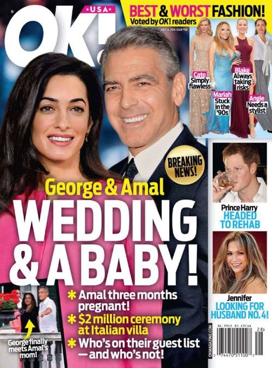 Zbliża się ślub Clooneya i Amal Alamuddin