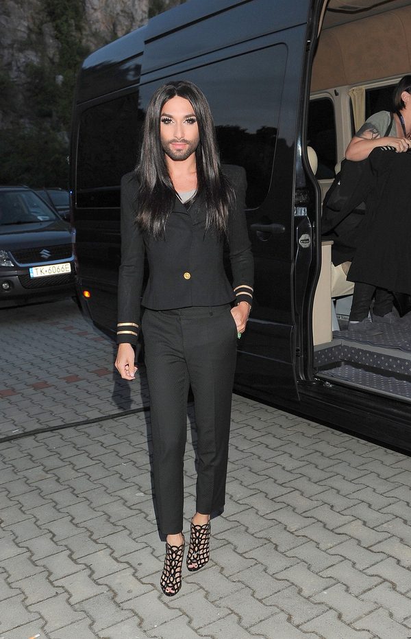 Conchita na Sabacie czarownic w Kielcach (FOTO)