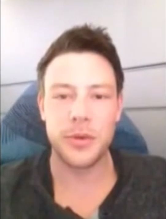 Ostatni  filmik Cory'ego Monteitha przed śmiercią (VIDEO)