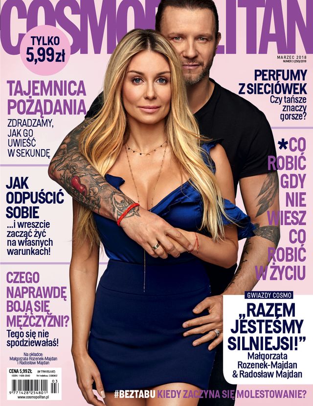 Majdanowie w nowym Cosmopolitan mówią, jak utrzymują OGIEŃ w związku