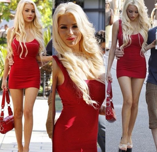 Courtney Stodden w najbrzydszej sukni ślubnej na świecie 