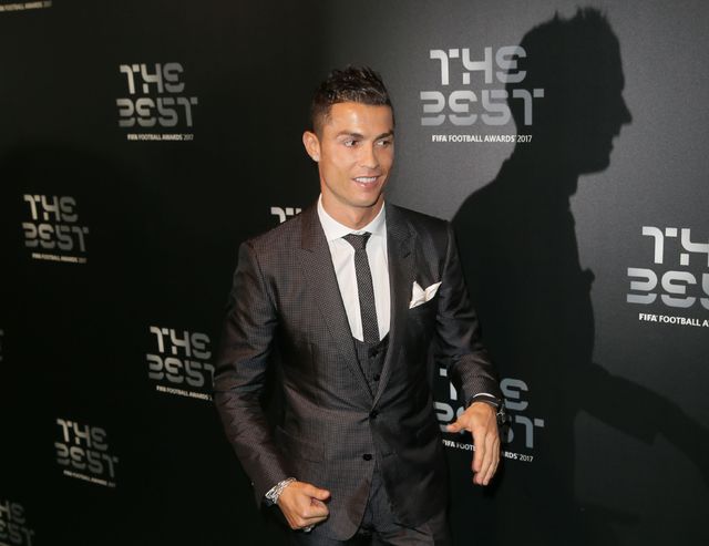 Georgina Rodriguez z Cristiano Ronaldo - najlepszym piłkarzem FIFA (ZDJĘCIA)