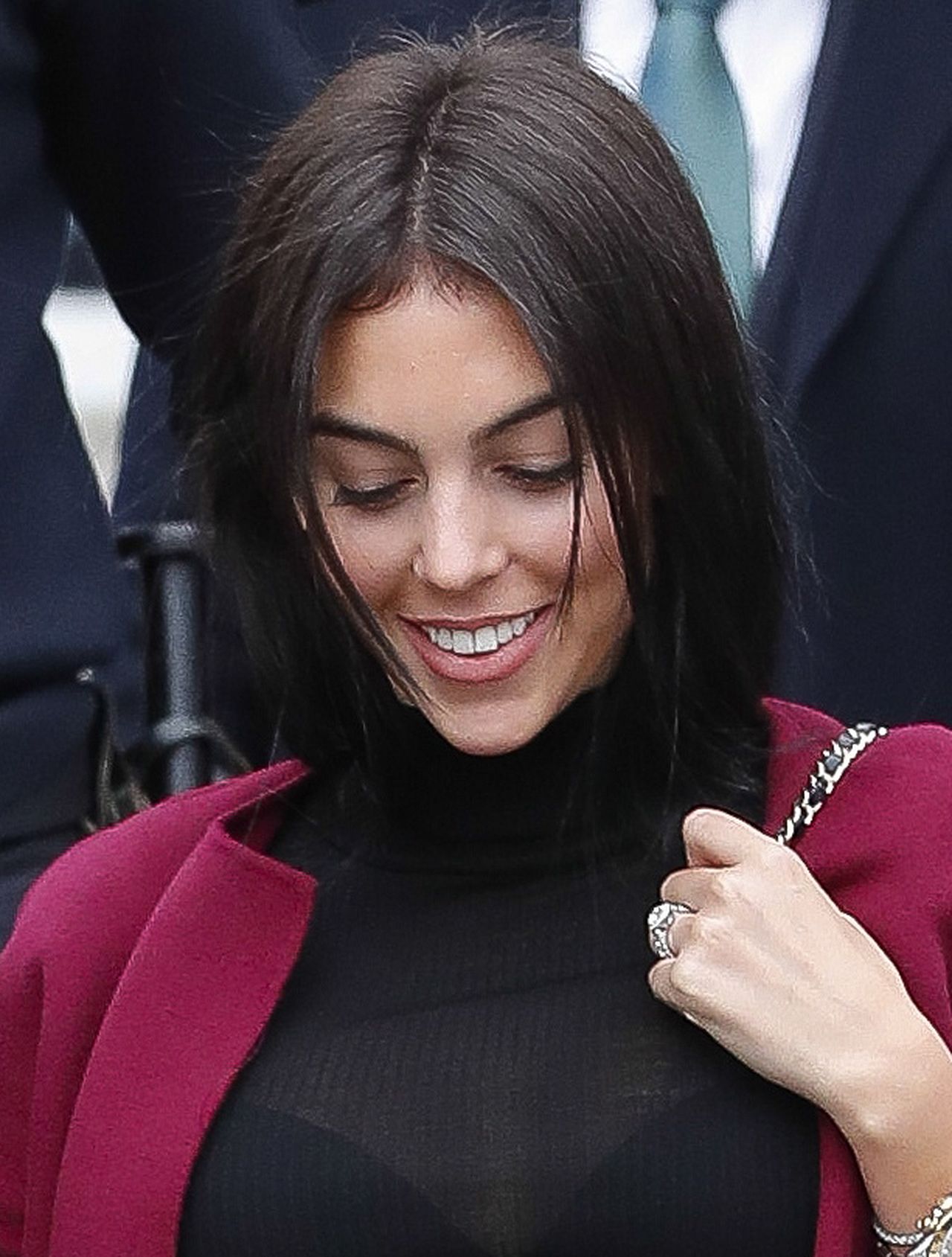 Cristiano Ronaldo i Georgina Rodriguez wychodzą z sądu (ZDJĘCIA)